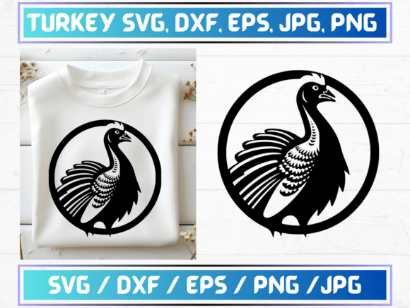 20 Turkey SVG, DXF, EPS, JPG, PNG Graphics Review