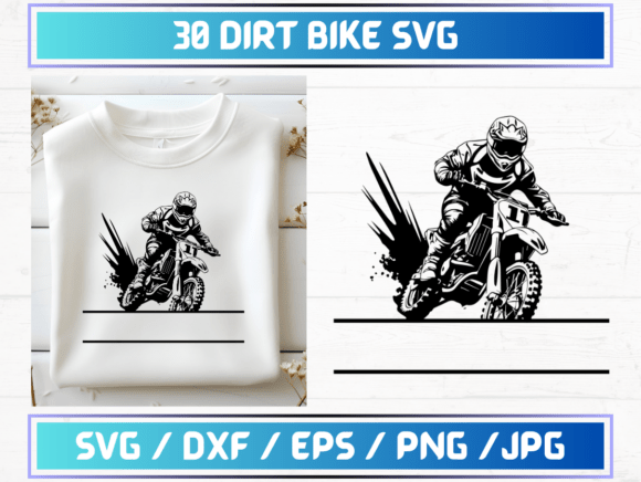 30 Dirt Bike SVG Files: A Designer's Review of These Graphics