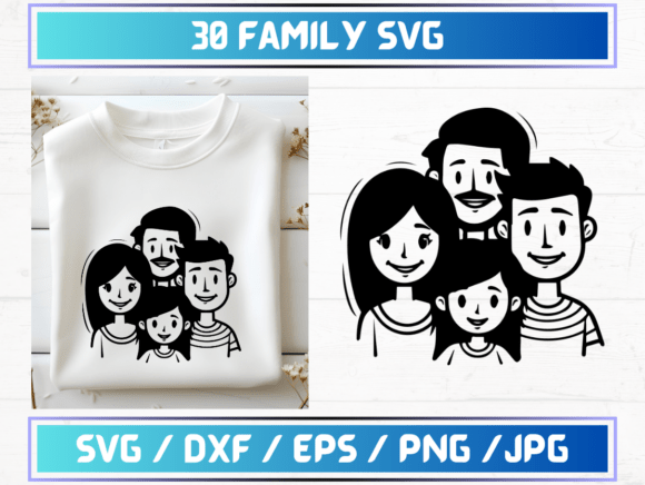 30 Family SVG Files: A Review for Graphics and Graphic Templates