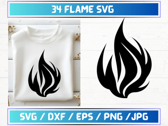 34 Flame SVG Files: Premium Graphics for Brand Identity