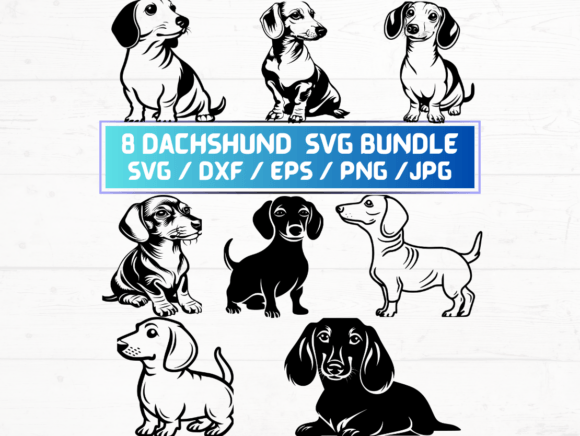 Dachshund Svg File: A Smart Choice for Graphics and Crafts