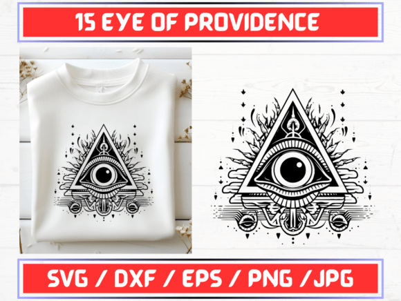 Eye of Providence SVG Graphics for Brand Identity