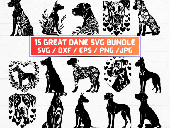 Great Dane SVG Review for Graphics and Crafts