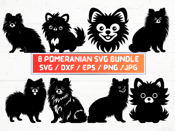 Pomeranian Svg File: A Graphics and Crafts Review for Designers