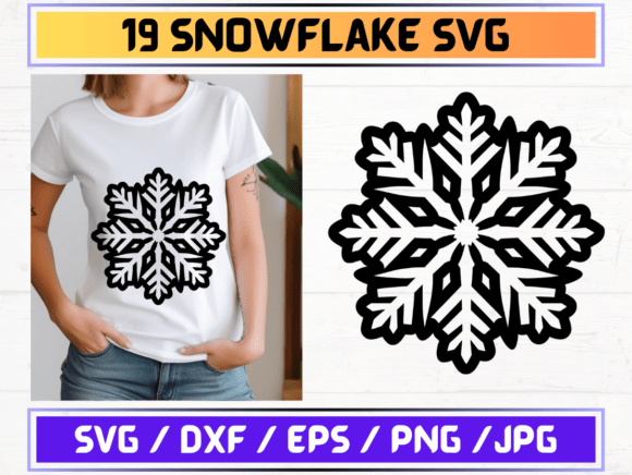 Snowflake SVG File: Premium Graphics for Seasonal Branding